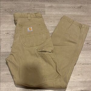 Carhartt Fleece Lined Cargo Pants Durable Workwear